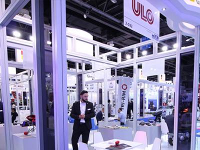 Razstavni prostor znamk ULO in KAT v Dubaju